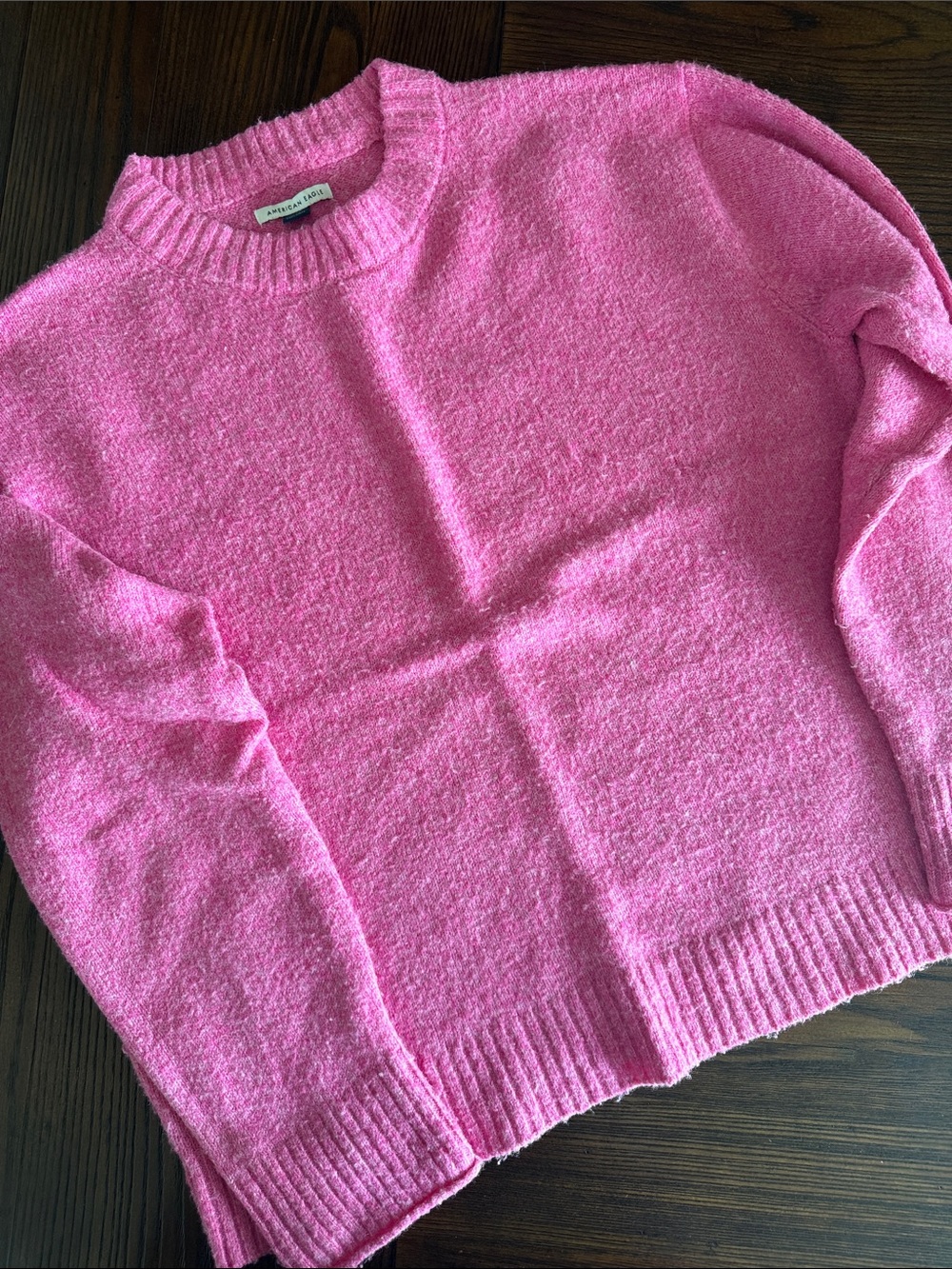American Eagle Outfitters Crewneck Sweater - Pink